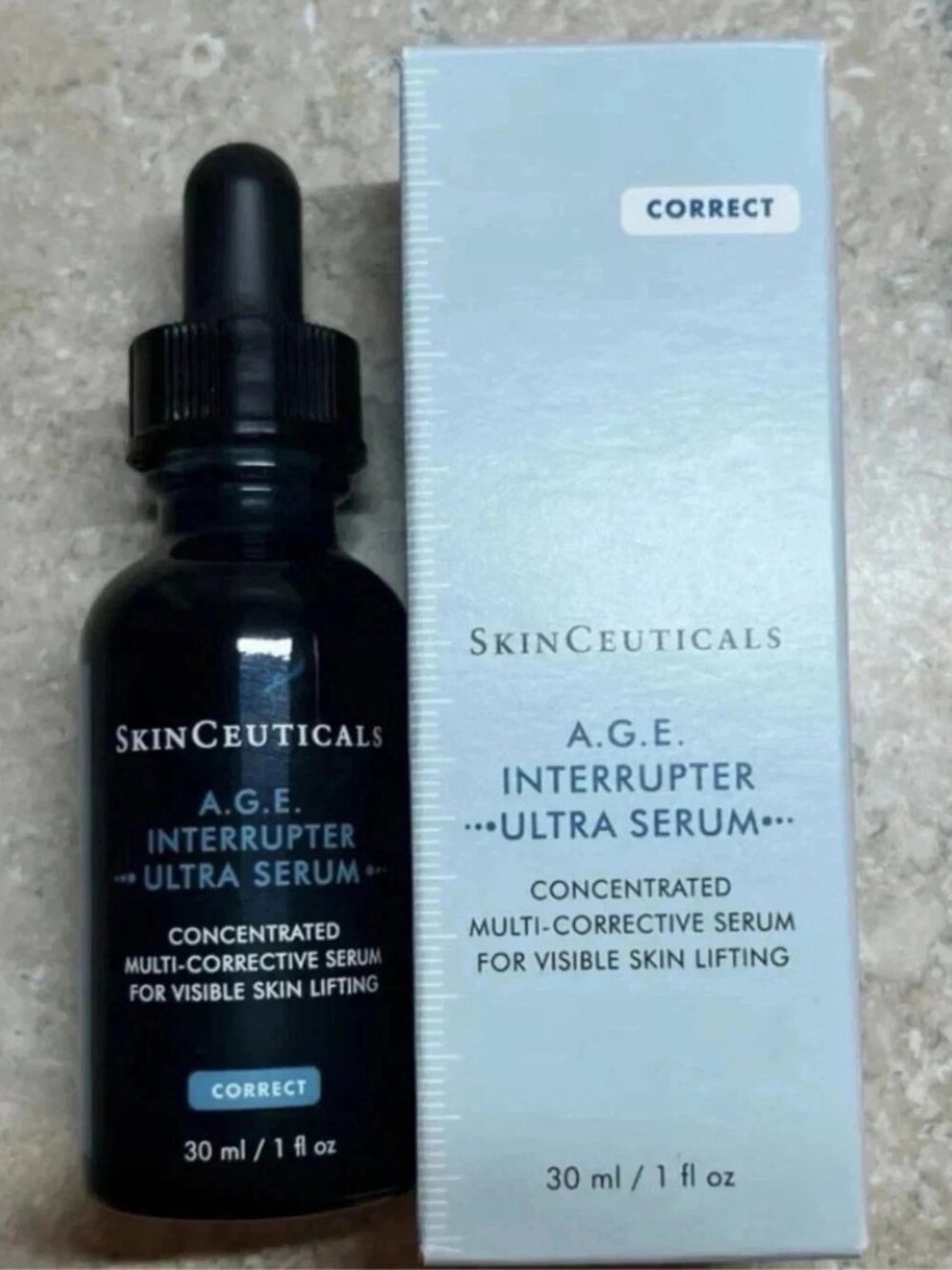 SkinCeuticals A.G.E. Interrupter Ultra Serum Full Size 1 oz NEW Sealed